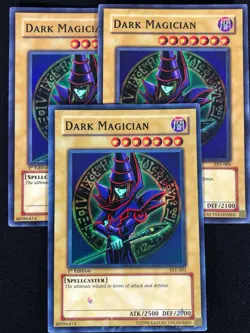 Yugioh Dark Magician SYE-001 1ST Super x3 (MP) - Image 1