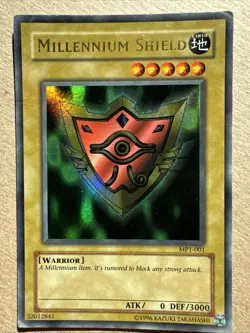 Millennium Shield MP1-001 Ultra Rare Yu-Gi-Oh! 2002 McDonald’s Promo TCG Rare - Image 1