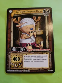 NM Chopper Strawhats Ch065 One Piece Tcg Ccg Bandai 2006 English Cool Cute Anime - Image 1