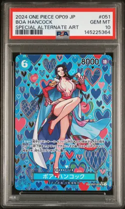 2024 ONE PIECE JPN EMPERORS IN THE NEW WORLD SPECIAL ALT ART BOA HANCOCK PSA 10 - Image 1