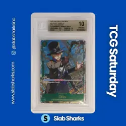 2025 ONE PIECE PROMOS #OP09-027 SABO UC 3RD ANNIVERSARY WINNER BGS 10 - Image 1