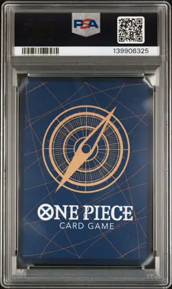 2025 ONE PIECE JPN OP13-CARRYING ON HIS WILL 3RD ANNIV-GOLD #004 SHANKS PSA 10 - Image 2