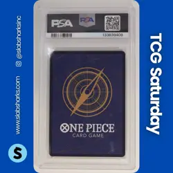 2023 ONE PIECE EN #P-036 MONKEY D. LUFFY OP04 PRE RELEASE WINNER PSA 10 - Image 2