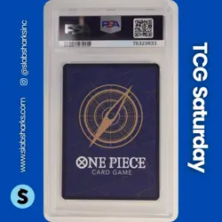 2023 ONE PIECE PARAMOUNT WAR #OP02-073 LITTLE SADI ALTERNATE ART PSA 9 - Image 2