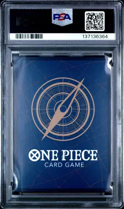 2025 ONE PIECE JPN PROMOS OFFICIAL EVENT TOP PRIZE-ASIA MONKEY D. LUFFY PSA 10 - Image 2