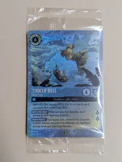 SEALED - Tinker Bell - Giant Fairy Promo Glimmer Foil - Disney Lorcana Near Mint - Image 1
