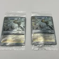 Disney Lorcana: Fabled - Tinker Bell 11/P3 Glimmer Foil Promo SEALED Card x 2 - Image 1