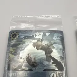 Disney Lorcana: Fabled - Tinker Bell 11/P3 Glimmer Foil Promo SEALED Card x 2 - Image 2