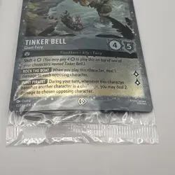 Disney Lorcana: Fabled - Tinker Bell 11/P3 Glimmer Foil Promo SEALED Card x 2 - Image 5