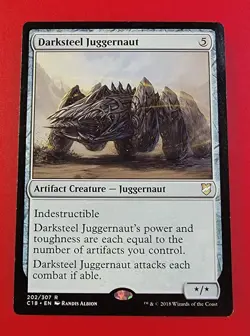 1x Darksteel Juggernaut | Commander 2018 | MTG Magic Cards - Image 1