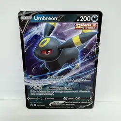 2022 Pokemon TCG SWSH: Promo Cards Umbreon V Holo Black Star Promo SWSH203 - Image 1