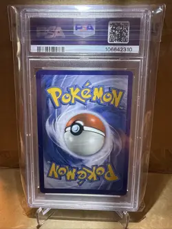 Pokemon TCG Shining Rayquaza Holo Rare Card Shining Legends 56/73 PSA 8 NM MT - Image 2