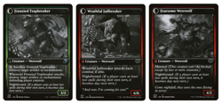 MTG - 12 x Different Wolf / Werewolf Cards - Innistrad: Double Feature - M/NM - Image 2