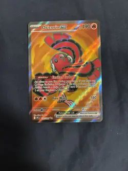 Pokemon Card Oricorio Ex 110/094 Phantasmal Flames Full Art Holo Rare NM - Image 1