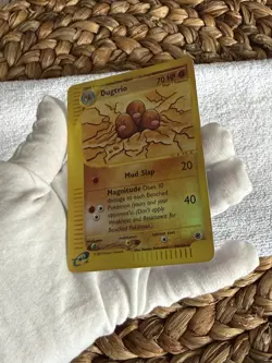 Dugtrio 44/165 Expedition Base Set Reverse Holo Rare Pokemon Card - Image 4