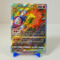 Charizard VSTAR SWSH262 PR SWSH Black Star Promo Pokemon TCG Full Art Holo Card - Image 1