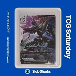 GUNDAM CARD GAME NEWTYPE RISING #GD01-065 FREEDOM GUNDAM LR - Image 1