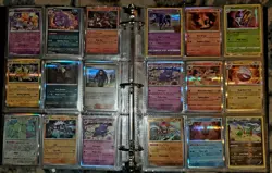 Huge Lot Of Pokemon TCG Collection Cards Plus Extras LP NM With 3 Empty Packs - Image 5