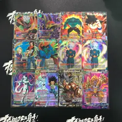 Dragon Ball Super Card Game BT25-005 SR Son Goku BT17-061 Frieza Great 12 Lot - Image 1