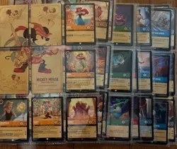 Lorcana The First Chapter complete set 204/204 Art Cards and Foils Be My Guest! - Image 1