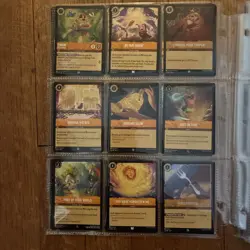 Lorcana The First Chapter complete set 204/204 Art Cards and Foils Be My Guest! - Image 5