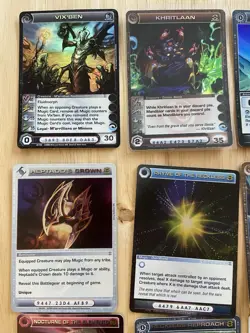 Chaotic Cards Lot of 16 FOIL Supers And Rares - Image 2