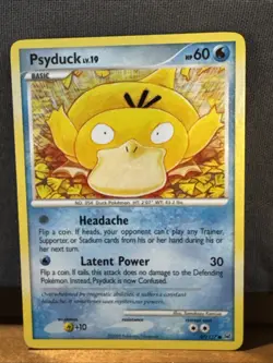 Pokemon Cards - Psyduck 87/127 - Platinum- Regular - LP/NM - Image 1