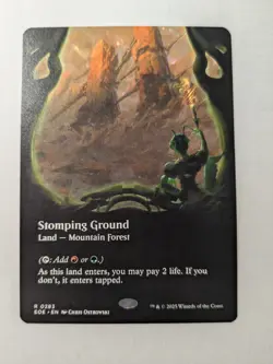 Stomping Ground (Borderless) - 283 - Edge of Eternities- Near Mint - MTG - Image 1