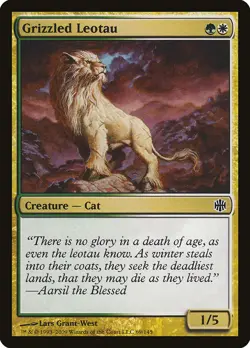 MTG Grizzled Leotau ** Alara Reborn ** English (NM) - Image 1