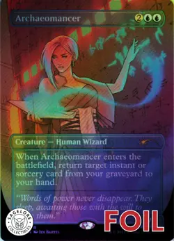 MTG Archaeomancer (283) | NM Foil | Secret Lair Jen Bartel {SLD} - Image 1