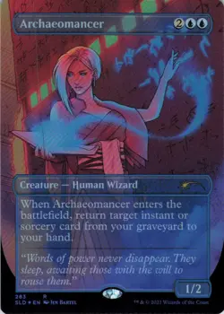 MTG Archaeomancer (283) | NM Foil | Secret Lair Jen Bartel {SLD} - Image 2