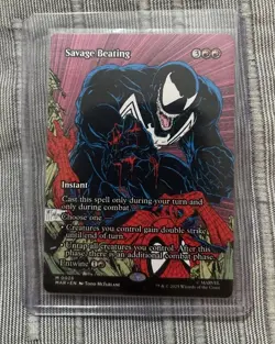 Savage Beating (Borderless) Marvel Universe Eternal-Legal Regular - Image 1