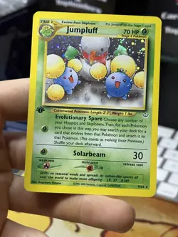 1st Edition Jumpluff 9/64 Neo Revelation 2000 Holo Rare WOTC Pokemon Card TCG - Image 3