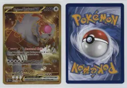 Hyper Rare - Bloodmoon Ursaluna ex Pokemon Twilight Masquerade TWM #222 - Image 3