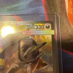 Mega Sharpedo ex 127/094 SIR Special Illustration Pokemon Phantasmal Flames MINT - Image 3