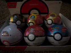 SEALED Pokemon Ball Tin Lot Of (3) - Image 2
