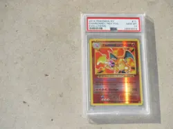 2016 POKEMON XY CHARIZARD EVOLUTIONS REV. FOIL CARD #11 PSA 10 - Image 1