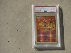 2016 POKEMON XY CHARIZARD EVOLUTIONS REV. FOIL CARD #11 PSA 10 - Image 3
