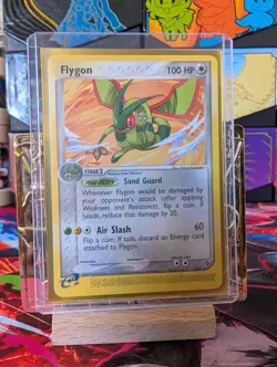 Unlimited EX Dragon Flygon 15/97 Vintage Pokemon TCG non-holo rare E-reader - Image 1