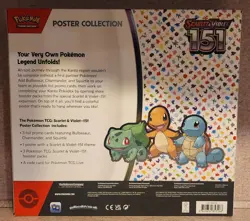 Pokemon TCG: Scarlet & Violet 151 Poster Collection Factory Sealed Box - Image 2
