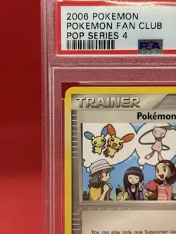 2006 POKEMON POP SERIES 4 9/17 POKEMON FAN CLUB PSA 10 - Image 5