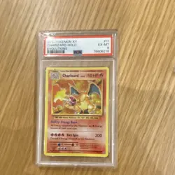 Pokemon TCG Charizard 11/108 Evolutions Holo Rare 2016 English PSA 6 - Image 1