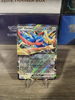 Zacian ex 198 SV: Scarlet & Violet Black Star Promo Pokemon Card - Image 1