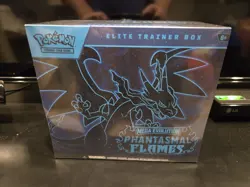 Pokemon TCG: Mega Evolution Phantasmal Flames ETB Elite Trainer Box - Image 1
