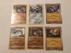 Lot Of 6 Onix and Steelix Pokemon Cards - Image 1