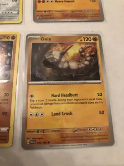 Lot Of 6 Onix and Steelix Pokemon Cards - Image 2