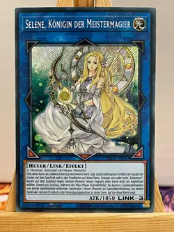 Selene, Queen Of The Master Mage BLCR-EN092 Secret Rare German NM YUGIOH - Image 1