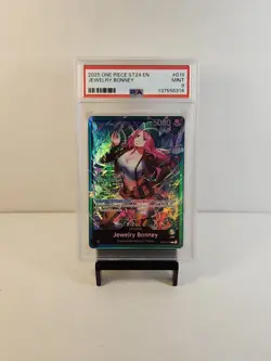 2025 One Piece Starter Deck ST-24 Green #019 Jewelry Bonney PSA Mint 9 POP 6 - Image 3