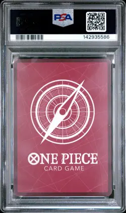 2023 ONE PIECE OP02-PARAMOUNT WAR ALTERNATE ART #071 MAGELLAN PSA 10 - Image 2