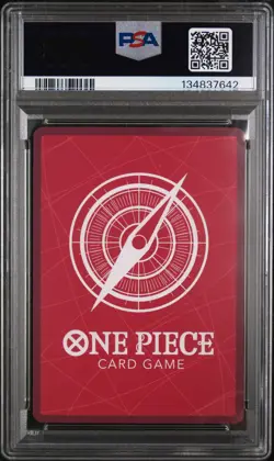 2025 ONE PIECE PROMOS DODGERS X ONE PIECE NIGHT #010 MONKEY D. LUFFY PSA 10 - Image 2